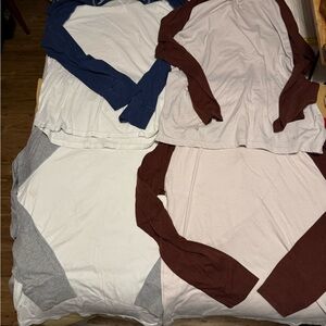 Goodfellow & Co Gray and White Shirt